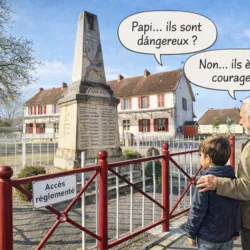 Quand on touche à un monument aux morts dans un village, ce n’est jamais neutre.