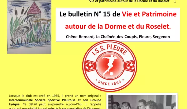 Numéro 15 de journal de l'association Vie et Patrimoine