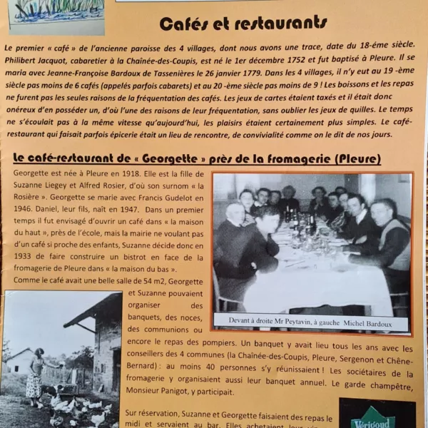 Bulletin N° 4 CAFES ET RESTAURANTS