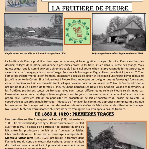 Bulletin numéro 8 La fruitière de pleure ·    