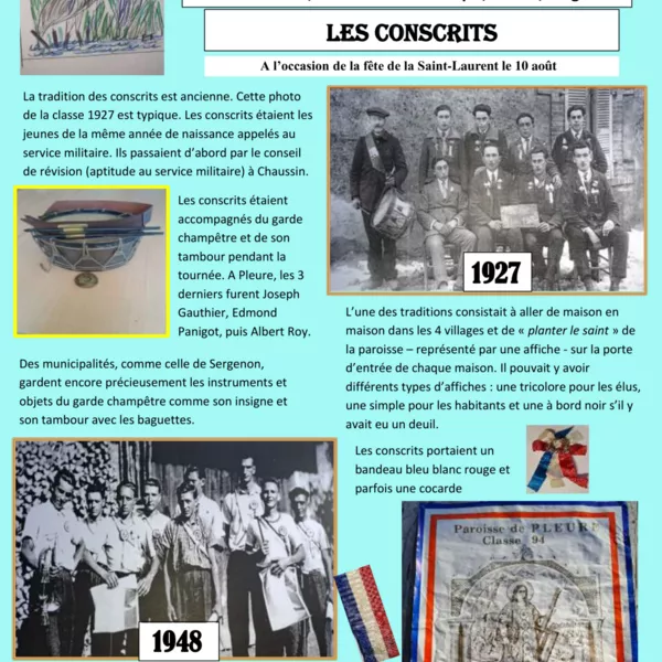 Bulletin numéro 9 les conscrits ·