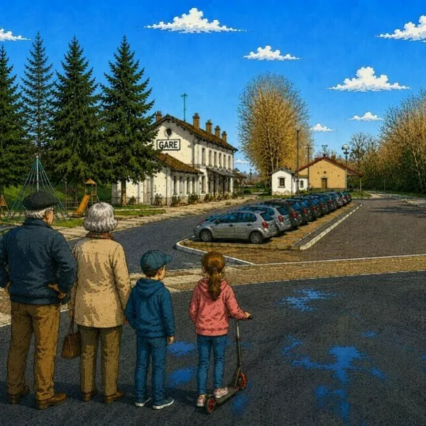 Le béton ou La mort progressive de la fête du village