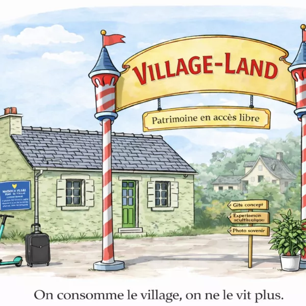 Les maisons vertes des touristes